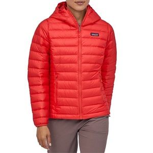 COPY - Patagonia - Women's Down Sweater Hoody - Red Puffer - SzL